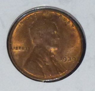 1939 Lincoln Wheat Cent Uncirculated photo