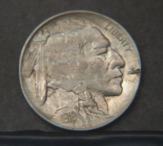 1916 Buffalo Nickel Unc (b2334) photo