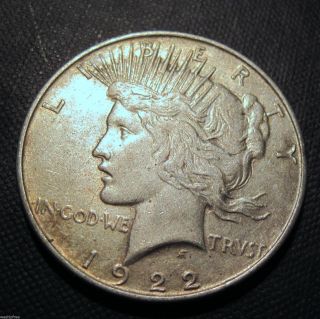 1922 Silver Peace Dollar (620c) photo