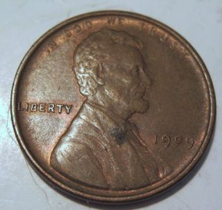 1909 Early Date Lincoln Cent Coin Penny (31b) photo