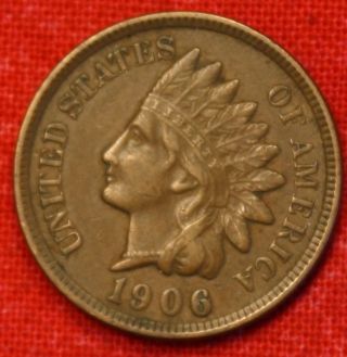 1906 Indian Head Cent Penny Xf Collector Coin Check Out Store Ih751 photo