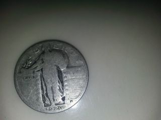 1926 - P Standing Liberty Quarter (90% Silver) Readable Date 2 photo