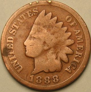 1888 Indian Head Cent,  Ac 979 photo