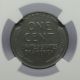 1943 - D Steel - Wwii Era - Lincoln 1c - Certified By: Ngc Au Details - 1012 Small Cents photo 3
