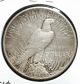 1921 P - Peace Silver Dollar - Au 