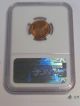 Bu Red Gem 1944 Us Wheat Penny Lincoln Cent.  Ngc Ms66rd.  59 Small Cents photo 1