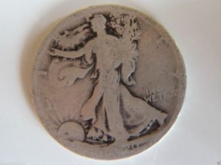 1920 - S 90% Silver Walking Liberty Half Dollar photo