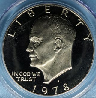 1978 - S Eisenhower Dollar,  