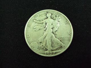 Coinhunters - 1927 - S Walking Liberty Half Dollar,  Fine,  F photo