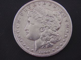 Us Morgan Silver Dollar,  1890 - Cc photo
