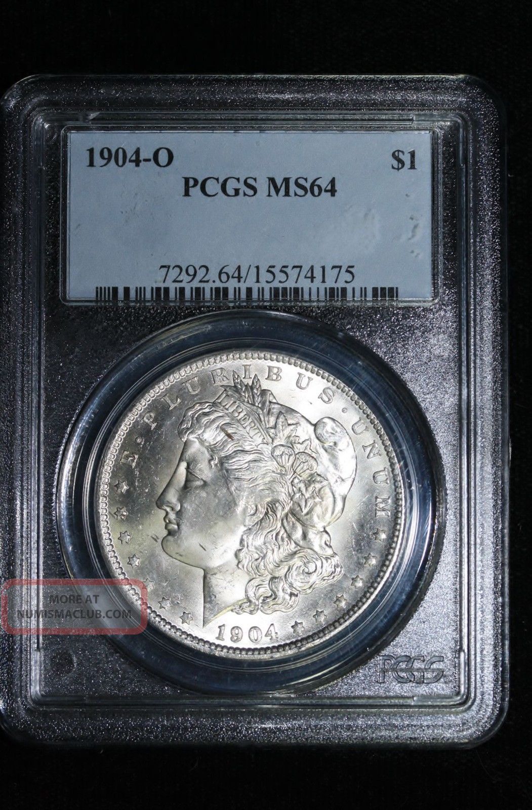 1904 O Morgan Silver Dollar Coin Pcgs Ms64