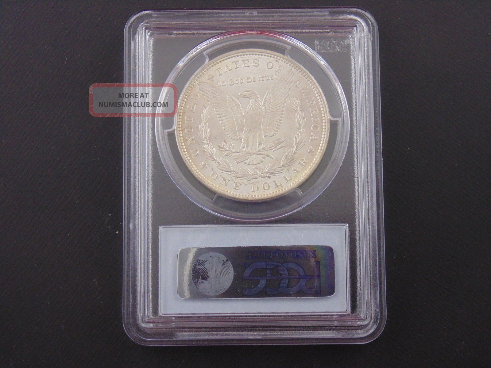 Us Morgan Silver Dollar, 1888, Ms - 63