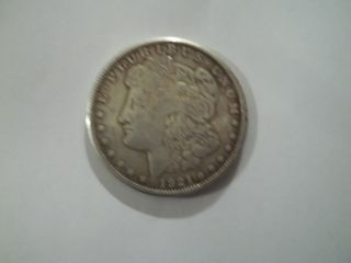1921 - S Morgan Dollar Us 1$ 90% Silver photo
