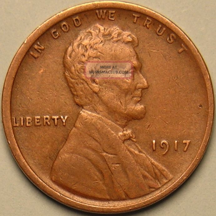 1917 P Lincoln Wheat Penny Ab 319 1917-p-lincoln-wheat-penny-ab-319