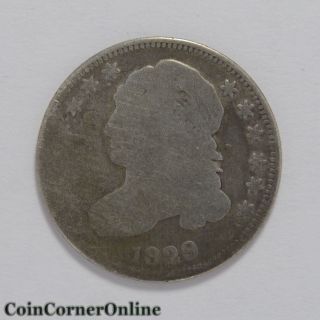 1829 U.  S.  Silver Capped Bust Dime (ccx1347) photo