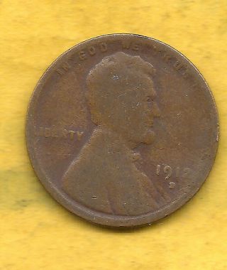 1912 - D Lincoln Cent,  $3,  Hard To Find Date, photo