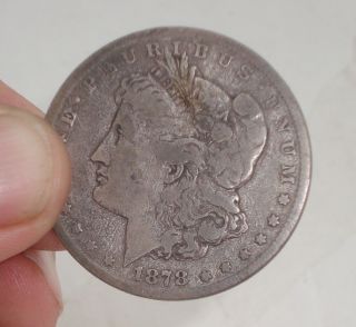 1878 Morgan Silver Dollar Minted - Carson City photo