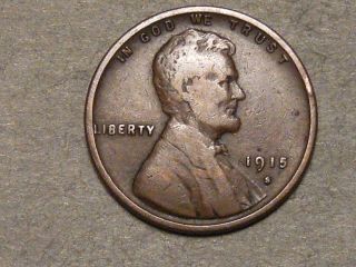 1915 - S Lincoln Wheat Cent 9288a photo