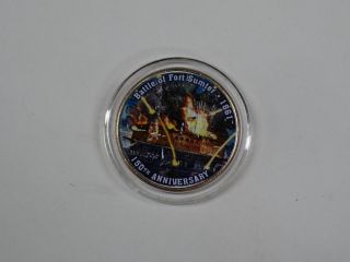 2001 - D Kennedy Half Dollar,  Scene Of The Battle Of Fort Sumter photo