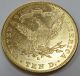 1884 - S Us $10 Gold Coronet Head Coin Gold (Pre-1933) photo 1