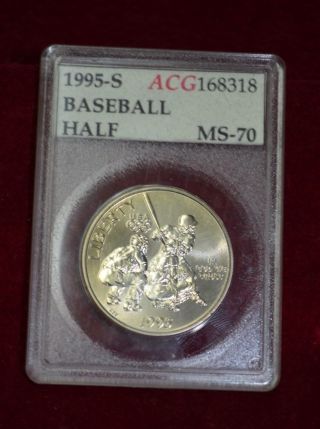 1995 - S Atlanta Olympics Baseball Half Dollar photo