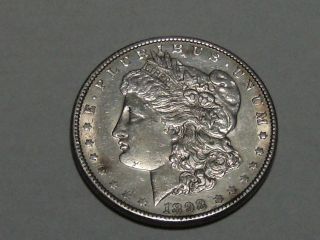 1898 Morgan Silver Dollar (au) 9493a photo