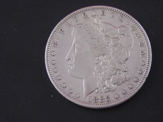 Us Morgan Silver Dollar,  1883 - S photo