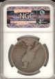 1921 Peace Silver Dollar High Relief Vg 8 Ngc Certified Dollars photo 1