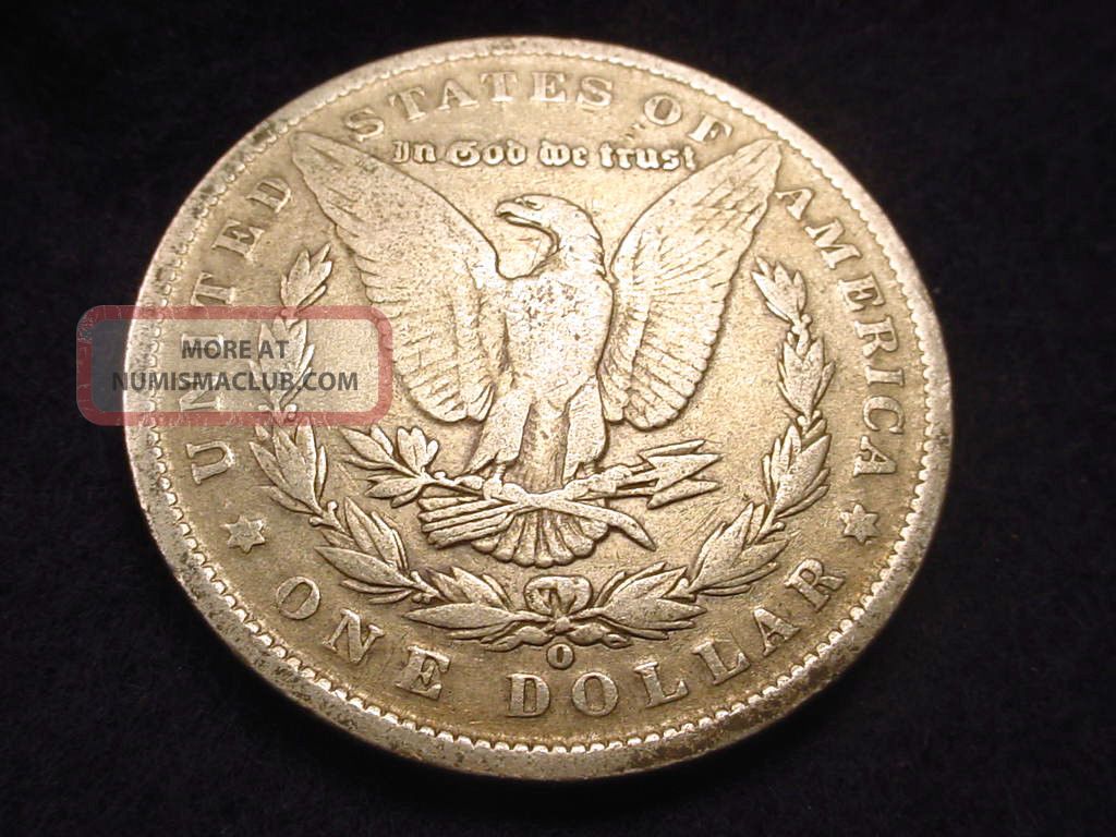 1889 - O Morgan Dollar Great Coin 8