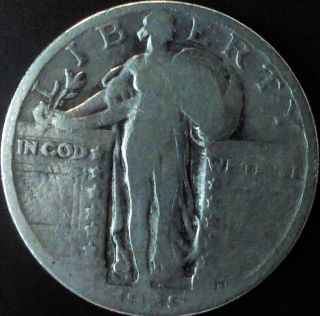 1929 Standing Liberty Quarter @ 90% Silver Coin/ photo