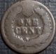 Key Date 1870 Indian Head Cent Full Date + Details Bronze Low Lqqk Small Cents photo 1