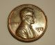 1973 - D Lincoln Error Penny Obverse Die Break Cud Coins: US photo 1