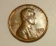 1973 - D Lincoln Error Penny Obverse Die Break Cud Coins: US photo 2