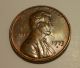1973 - D Lincoln Error Penny Obverse Die Break Cud Coins: US photo 3
