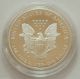1998 Proof American Silver Eagle Dollar Bullion Coin W/ Case,  Box & Coins: US photo 3