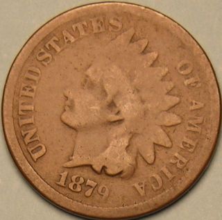 1879 Indian Head Cent,  Ac 851 photo
