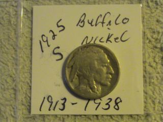 1925 S Buffalo Nickel San Francisco Copper Nickel photo