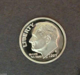 2003 - S Silver Proof  Roosevelt Dime 