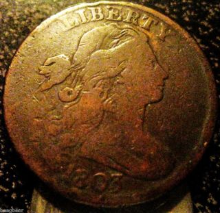 1803 Large Cent Small Date Lrg Fraction Reverse photo