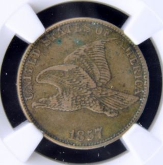 Very Fine 1857 Flying Eagle Cent photo
