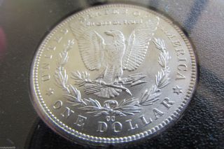1884 - Cc U.  S Morgan Silver $1 One Dollar Coin In Gsa Holder & Box - - Unc photo