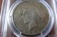 1934 S Peace Silver Dollar Pcgs Vf30 Semi Key Date Dollars photo 1