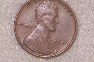 1940 @ Lincoln Wheat Penny photo