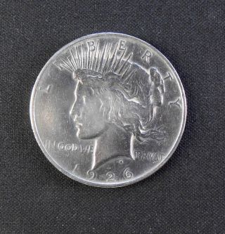 1926d Peace Silver Dollar Coin photo