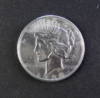 1923s - Peace Silver Dollar Coin photo