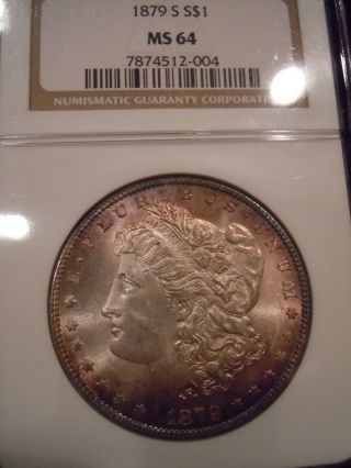 1879 - S Ngc Ms64 Morgan Dollar photo