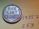 1935 D Lincoln Cent Fine Detail Great Coin (253) Wheat Back Penny Small Cents photo 1