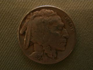 Buffalo Or Indian Head Nickel 1930 photo