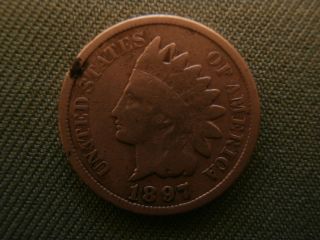 1897 Indian Head Penny photo