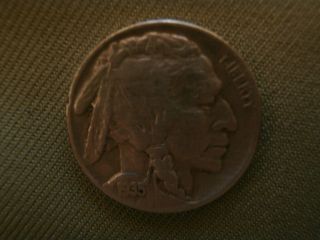 Buffalo Or Indian Head Nickel 1935 photo